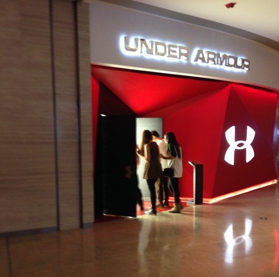 Under Armour Shanghai, storytailing, The Myndset digital marketing brand strategy