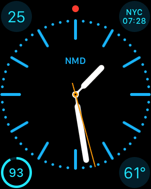 Apple Watch face