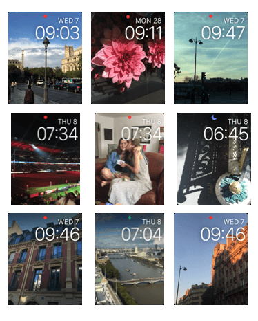 Apple watch personalized dials