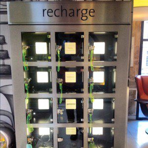 Eurostar smartphone recharge station, Myndset Digital Marketing and Brand Strategy