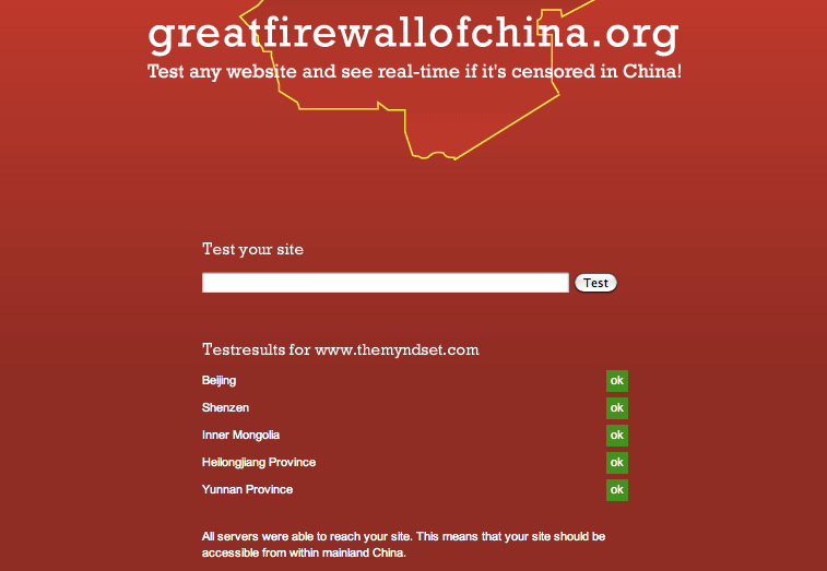 Great Firewall China censorship