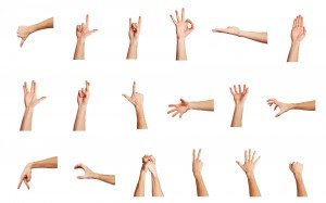 Hand-Gestures brand comms