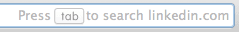 Press tab to search linkedin.com