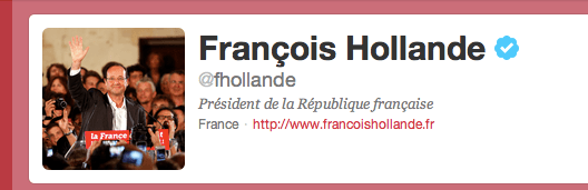 Francois Hollande on Twitter, Myndset Digital Marketing Strategy