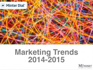 Future Marketing Trends - the myndset digital marketing 