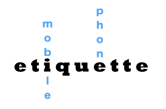 mobile phone etiquette - the myndset brand strategy