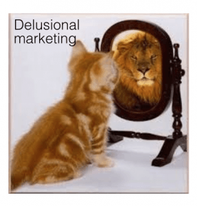 Delusional marketing not digital marketing - the myndset brand strategy