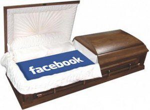 Facebook memorial casket