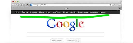 traditional google search home_page - the myndset digital marketing