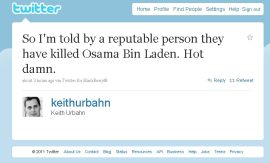 keith urbahn osama bin laden