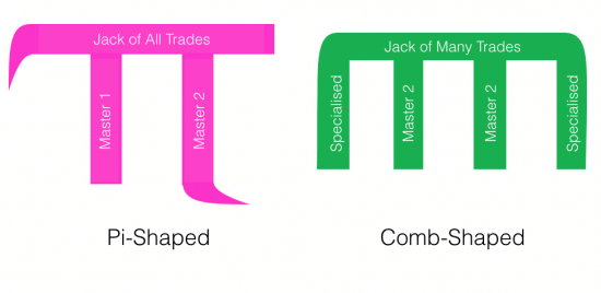 personal professional - pi shaped