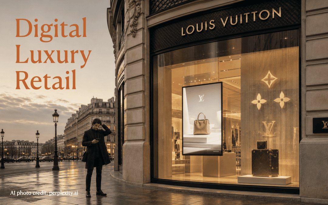 Louis Vuitton Driving Luxury Digital Engagement Via Its Retail Shop Window. A Review.