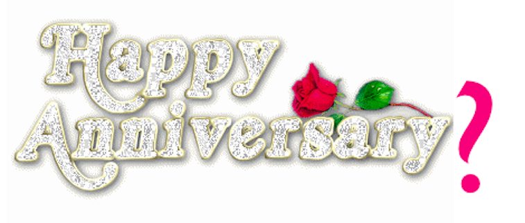 Happy Anniversary To … Me?