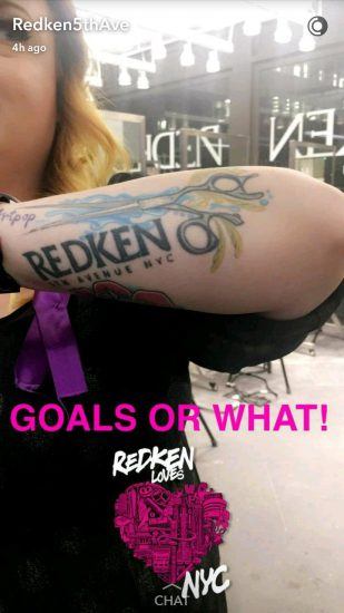 Redken passes the brand tattoo test