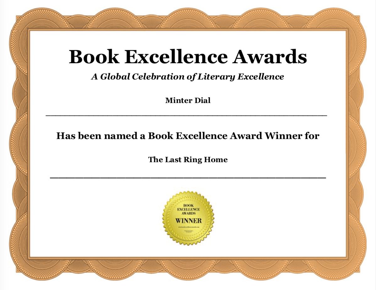 The Last Ring Home Wins Book Excellence Award