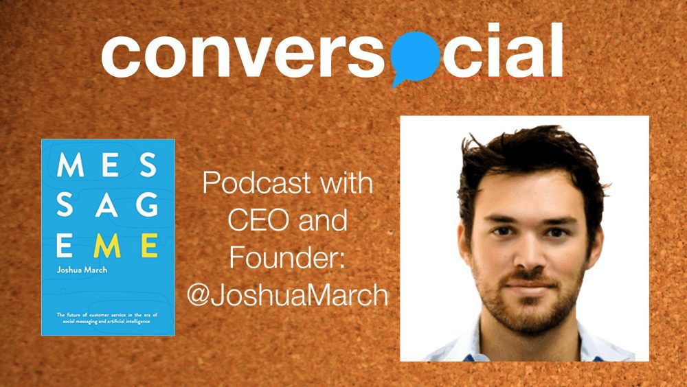 Joshua March banner image Conversocial CEO