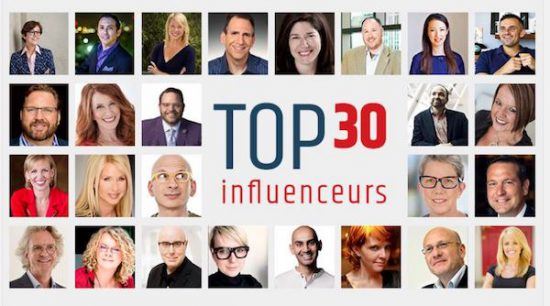 Top 30 influencers ExoB2B