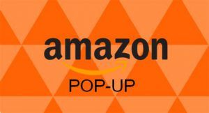 amazon pop up retail