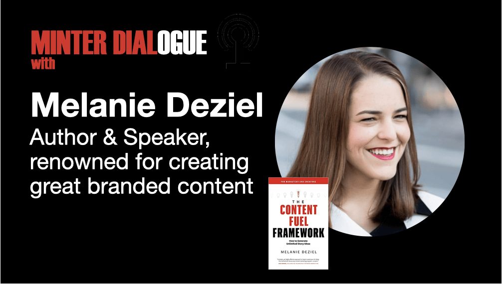 Getting the Fuel to Craft All Your Branded Content Needs with Melanie Deziel, author of The Content Fuel Framework (MDE376)
