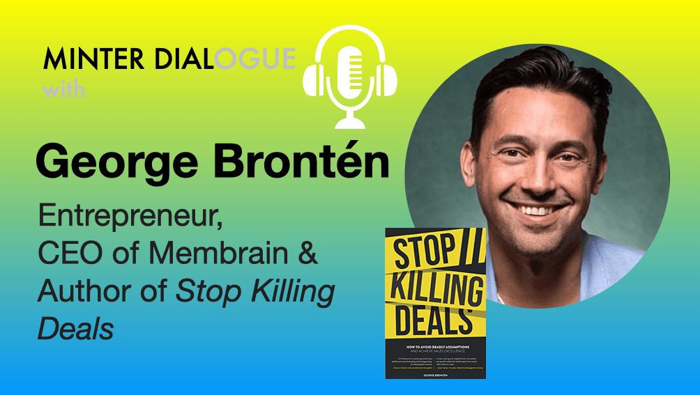 How to Fix the Sales Function with George Brontén, Author and CEO of Membrain (MDE403)