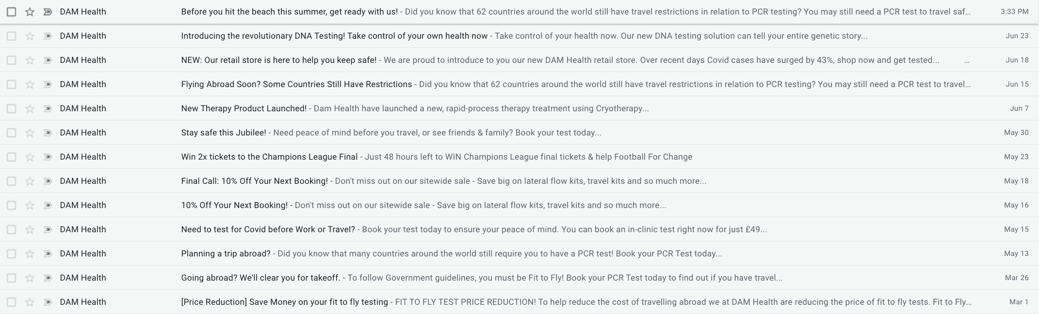 Damhealthemails Minter Dial