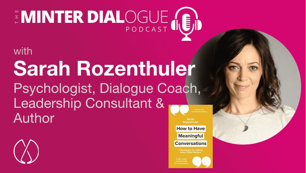 How To Have Meaningful Conversations with author, Sarah Rozenthuler (MDE484)