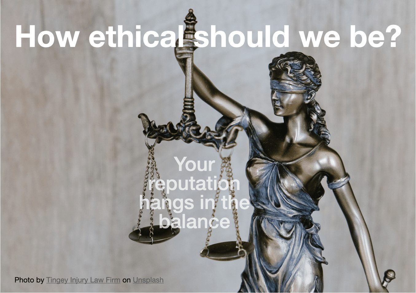 How Ethical Should We Be?