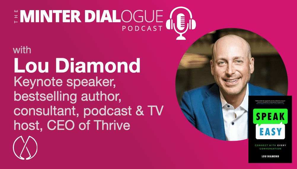 Speak Easy with speaker, bestselling author and TV/Podcast Host, Lou Diamond (MDE498)