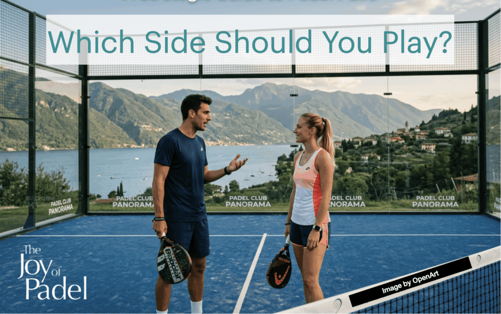 Left-Handers, Big Smashers and Control Freaks: Who Should Play Which Side in Padel?