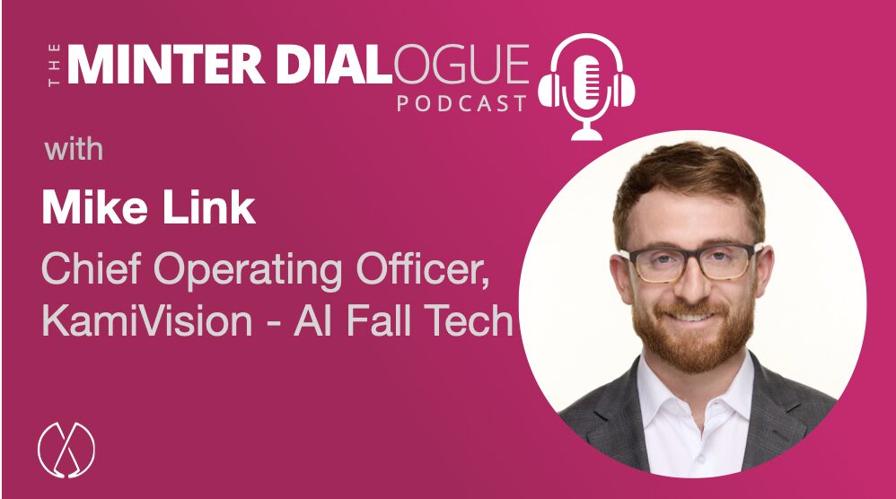 Minter Dialogue podcast banner with Mike Link